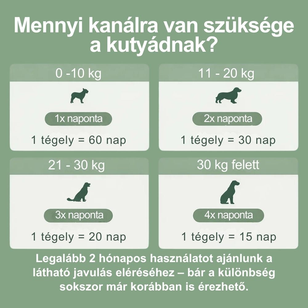 Veluna Fogászati Por Kutyáknak