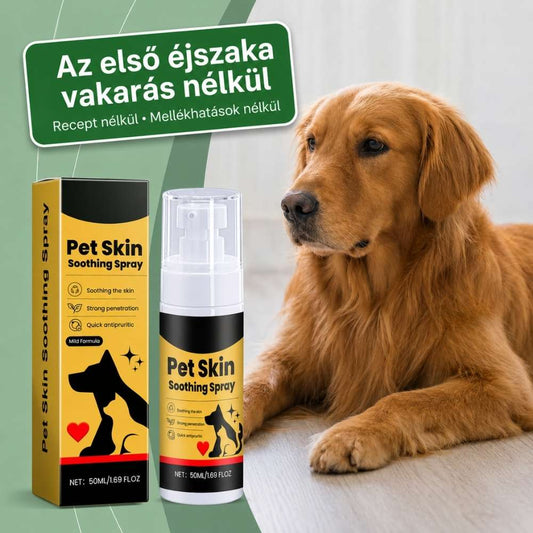 Veluna Állatorvos által Jóváhagyott Bőrnyugtató Permet Kutyáknak