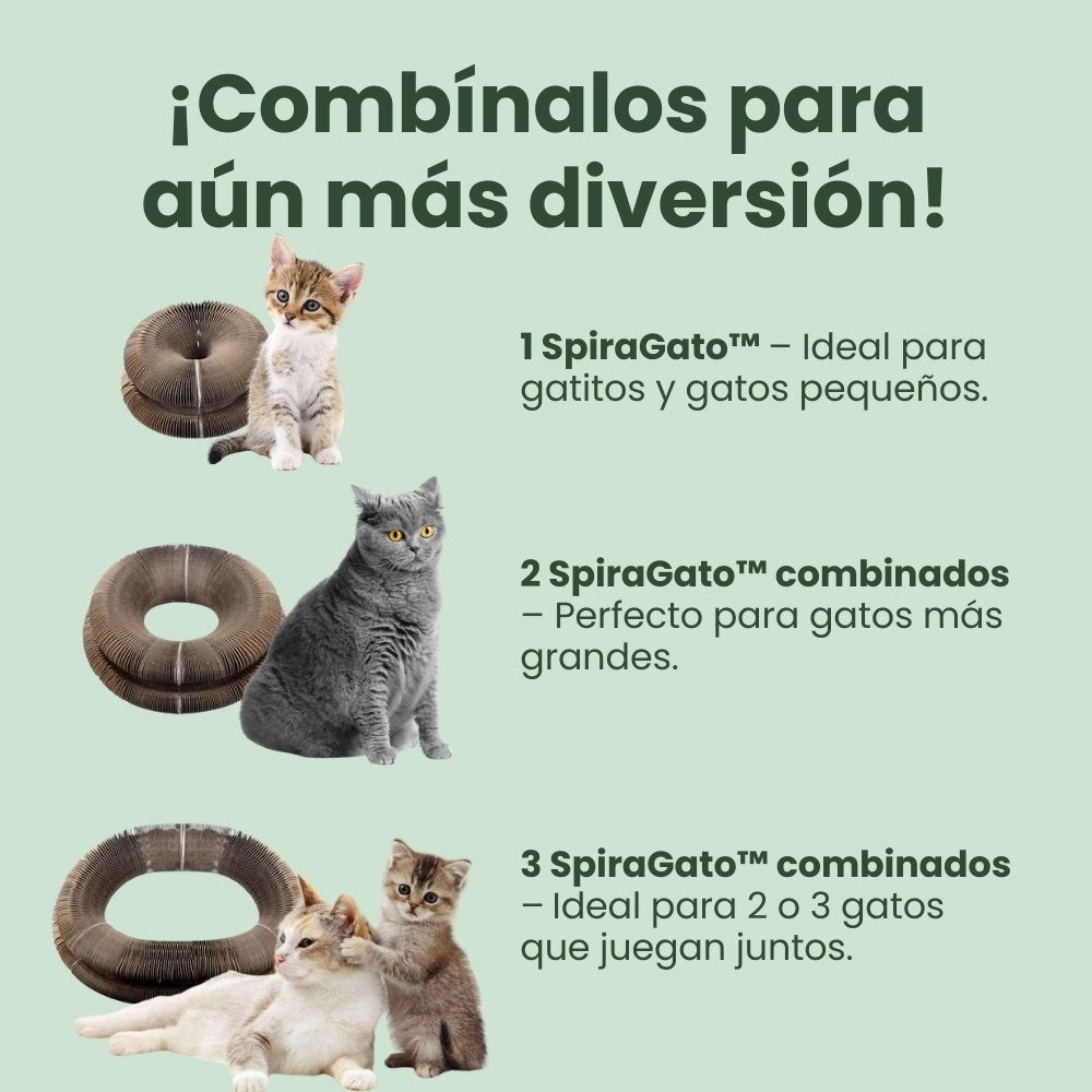 Spiragato ™ - Interaktív játék, kaparó és forgó golyó