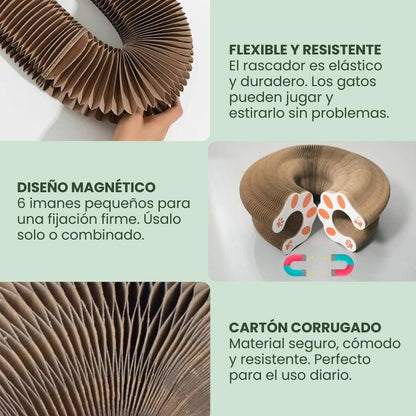 Spiragato ™ - Interaktív játék, kaparó és forgó golyó