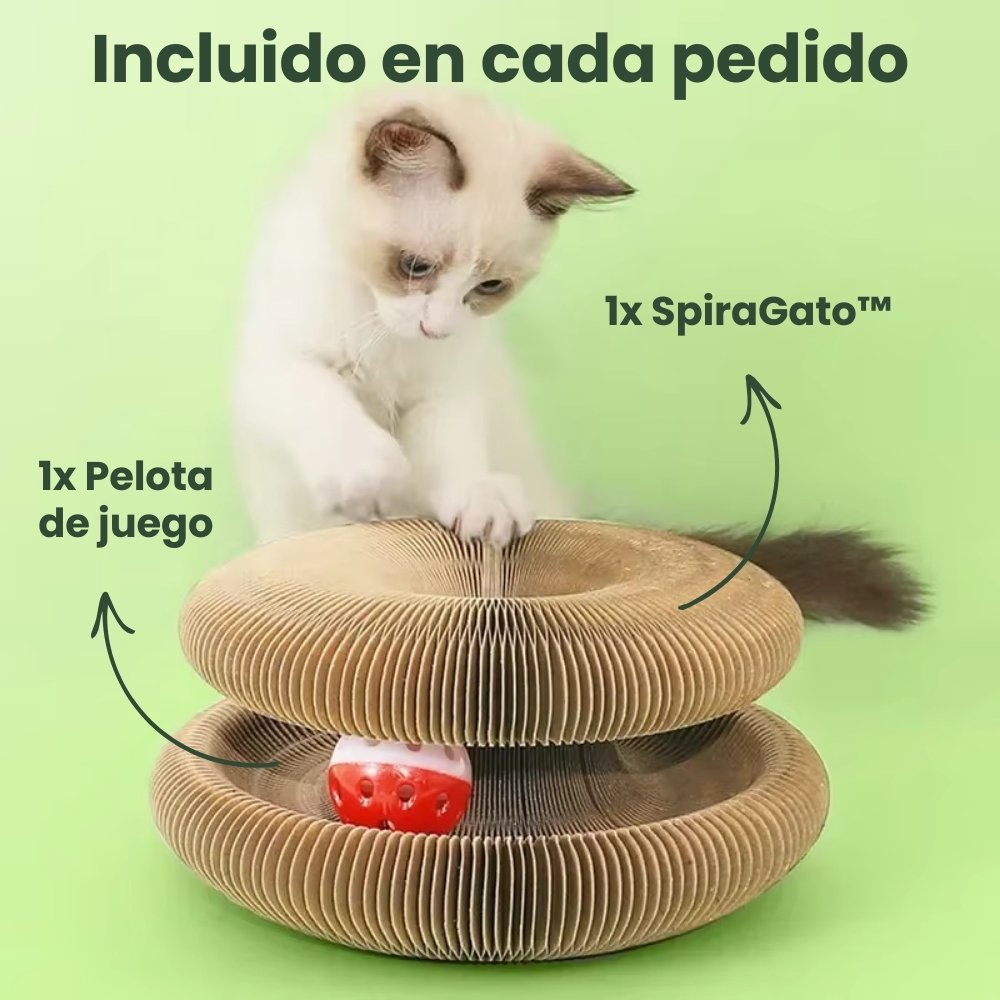 Spiragato ™ - Interaktív játék, kaparó és forgó golyó