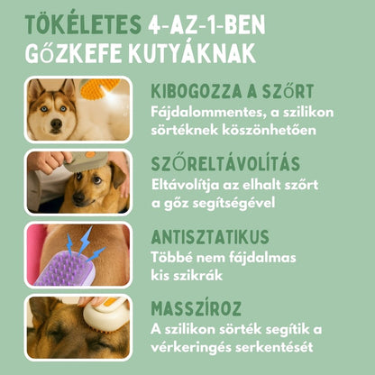 Veluna Steam Brush kutyáknak