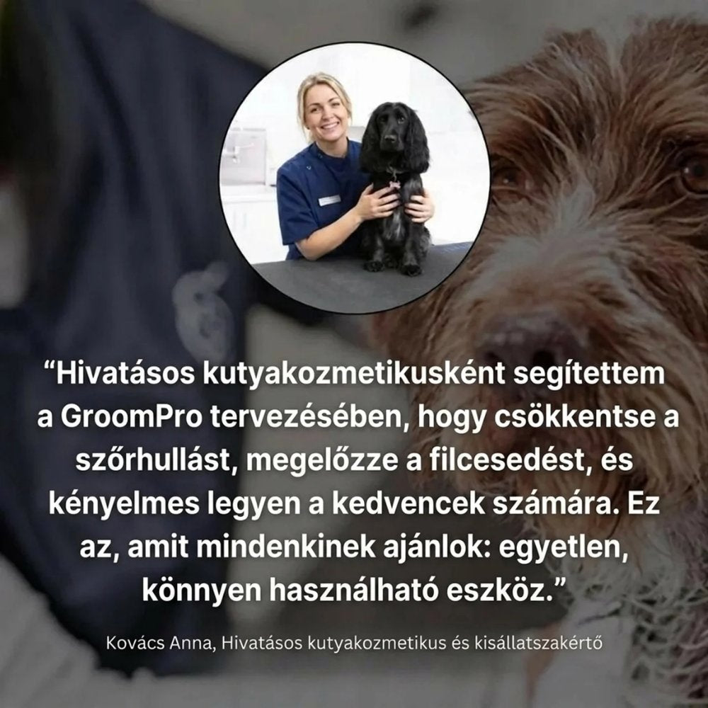 GroomPro – Szőrtelenítő Kefe
