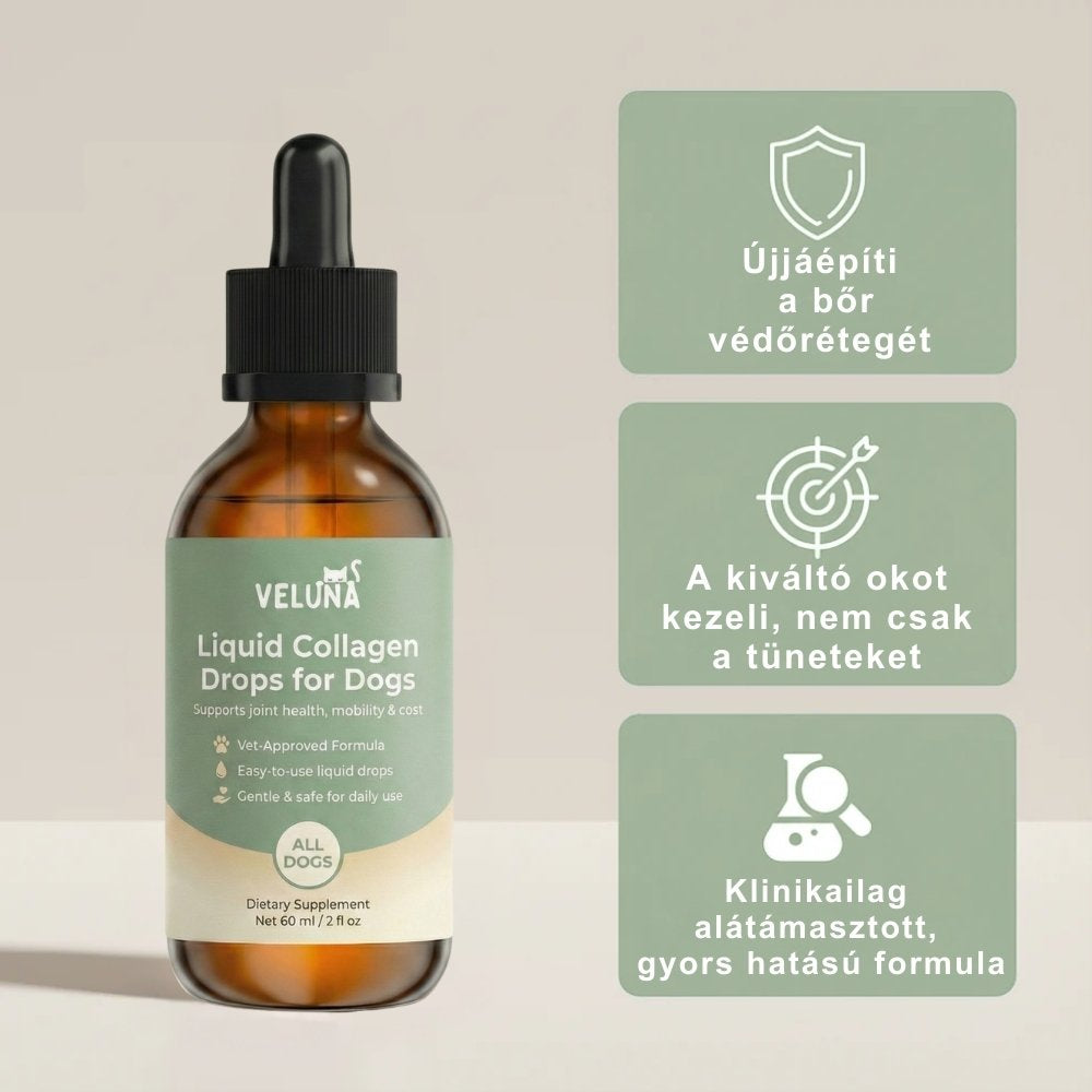 Veluna Prémium Folyékony Kollagén Kutyáknak