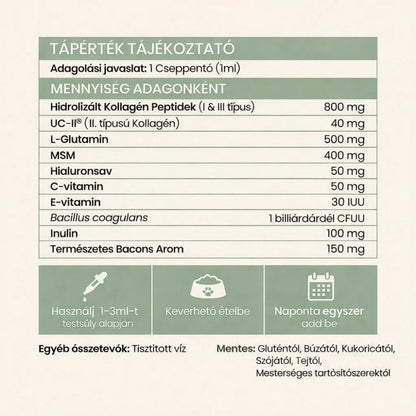 Veluna Prémium Folyékony Kollagén Kutyáknak