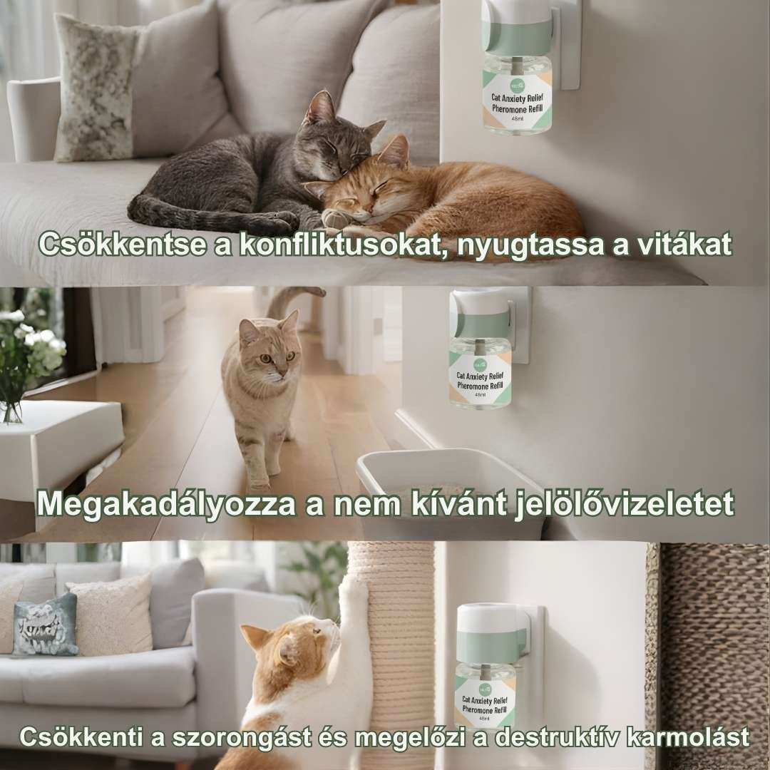 Macska Szorongás Enyhítő Pheromon Diffúzor