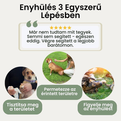 Veluna Állatorvos által Jóváhagyott Bőrnyugtató Permet Kutyáknak