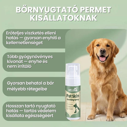 Veluna Állatorvos által Jóváhagyott Bőrnyugtató Permet Kutyáknak
