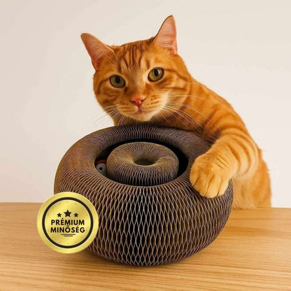 Veluna Interaktív Kaparójáték Macskáknak