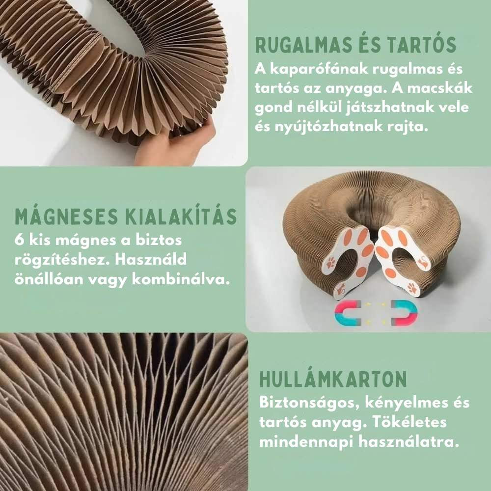 Veluna Interaktív Kaparójáték Macskáknak