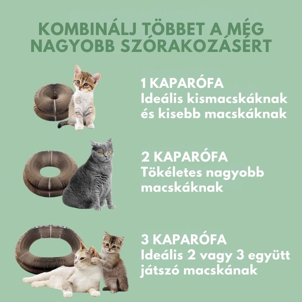 Veluna Interaktív Kaparójáték Macskáknak