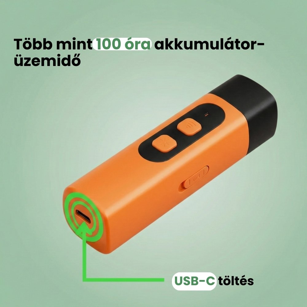 CalmPro – Ultrahangos kutyakiképző – Biztonságos megoldás a túlzott ugatás ellen