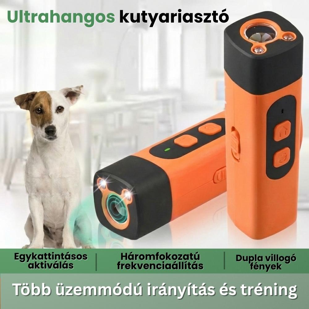 CalmPro – Ultrahangos kutyakiképző – Biztonságos megoldás a túlzott ugatás ellen