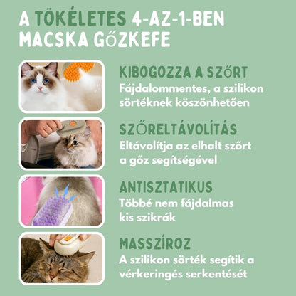 Veluna Steam Brush macskáknak